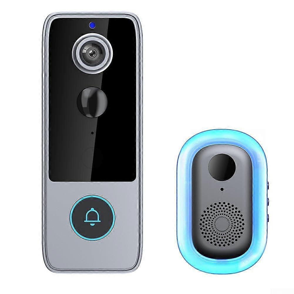 WiFi Doorbell Camera 720P HD Video, TwoWay Audio, Motion Detection Alerts, IP65 Weatherproof Outdoor Home Security