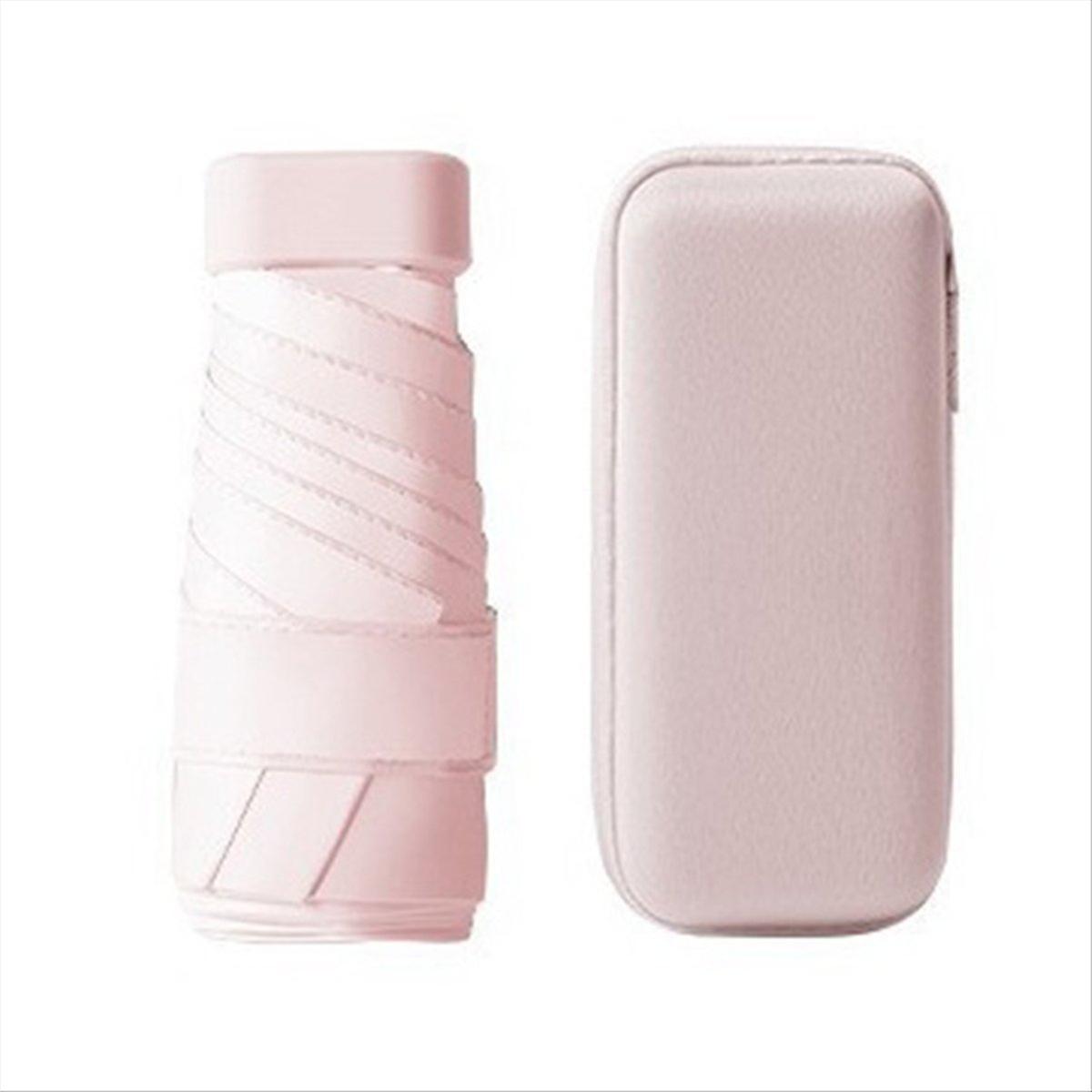 Sun-Proof Umbrella for Both Rain and Shine Pink