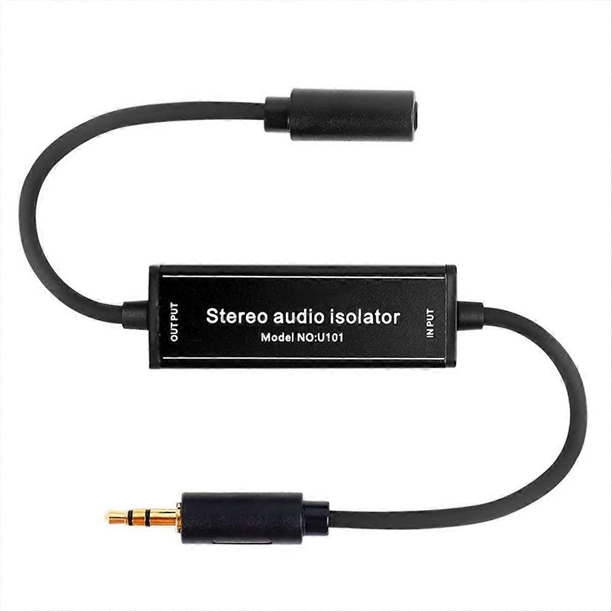 Stereo Audio Isolation 3.5mm Speaker