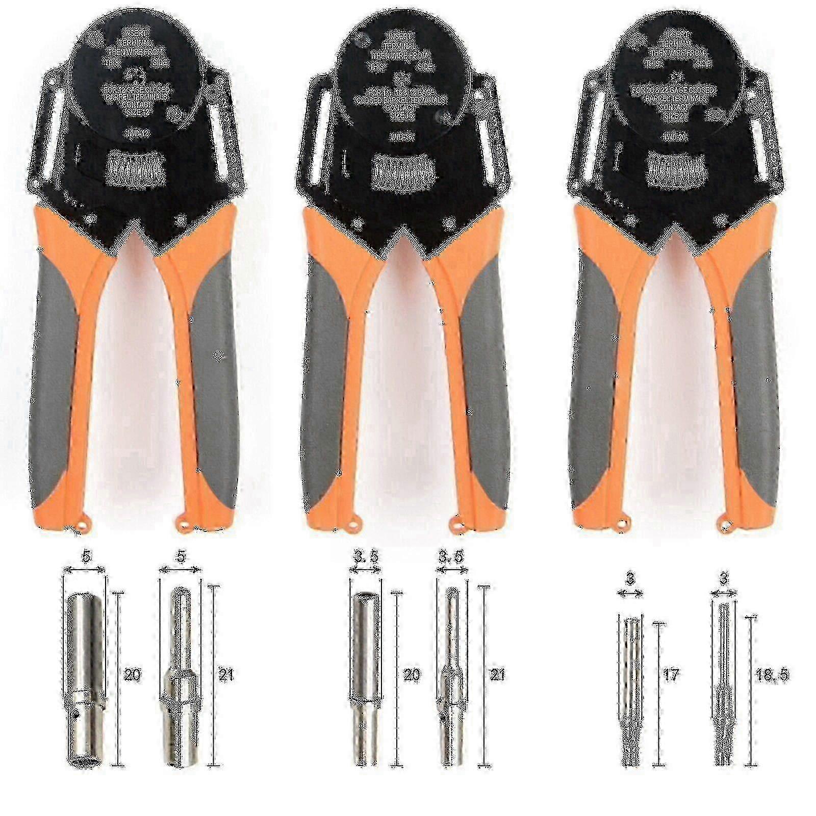 Iwd-12/16/20 Wire Crimping Pliers Crimper For Dt Dtm Dtp Terminal Connector X -gt