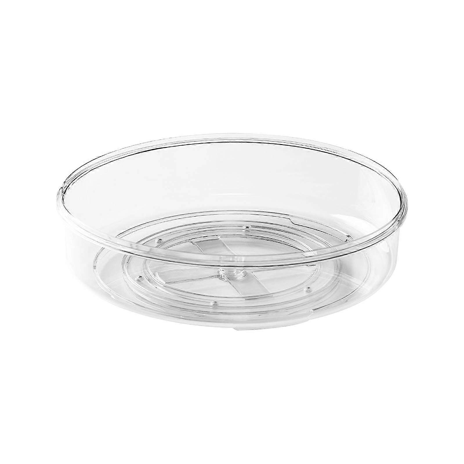 Yonrjhukm Kitchen Rotating Storage Rack Exquisite Storage Box Seasoning Storage Box Seasoning Can Storage Transparent Circular Storage Rack