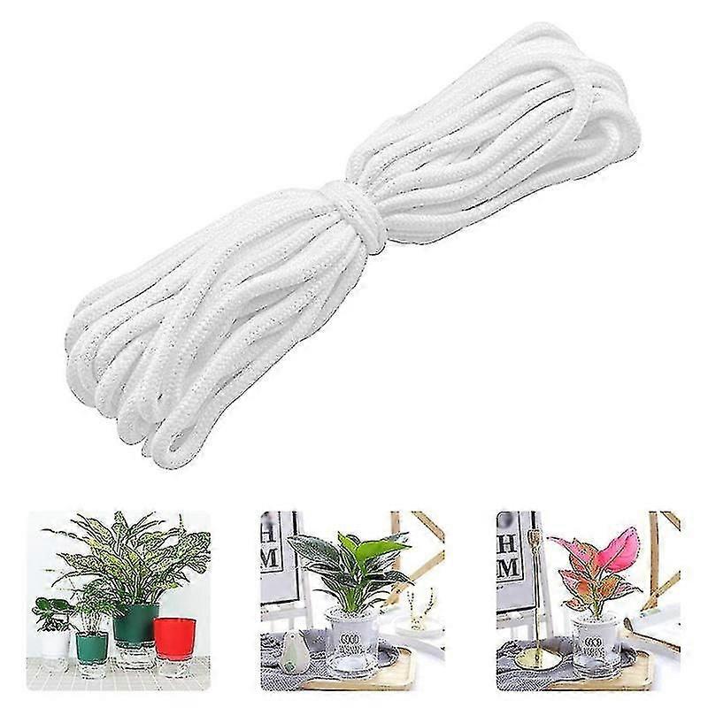 10m Auto Rega Wick Cord Auto Waterer Drip Irrigação Corda de algodão Corda Auto Irrigação Sistema de Rega Diy Férias Rega Corda A
