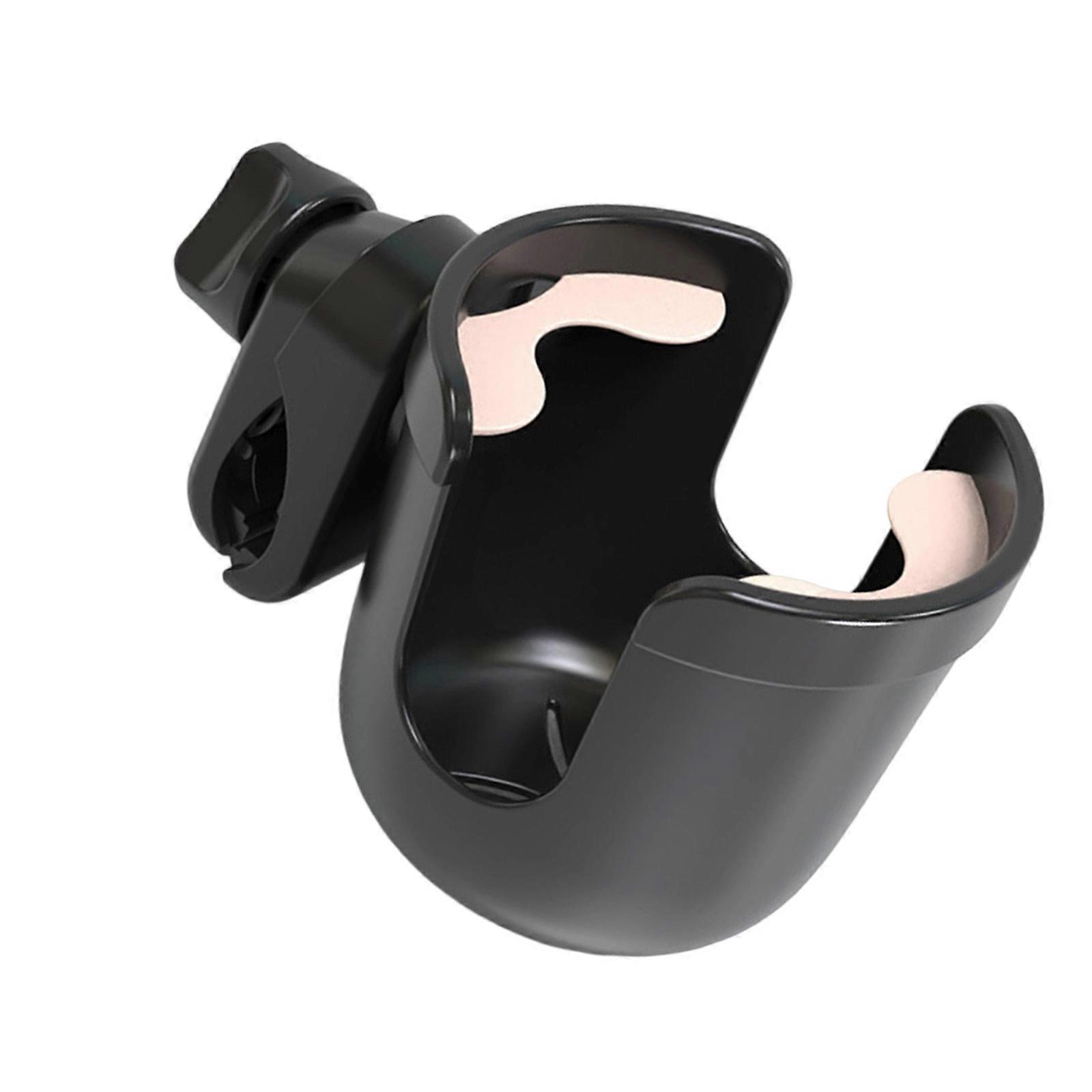 Universal Adjustable Cup Holder Stand for Strollers Wheelchairs Bikes Feature 360 Rotatable Clamp Design  Pink