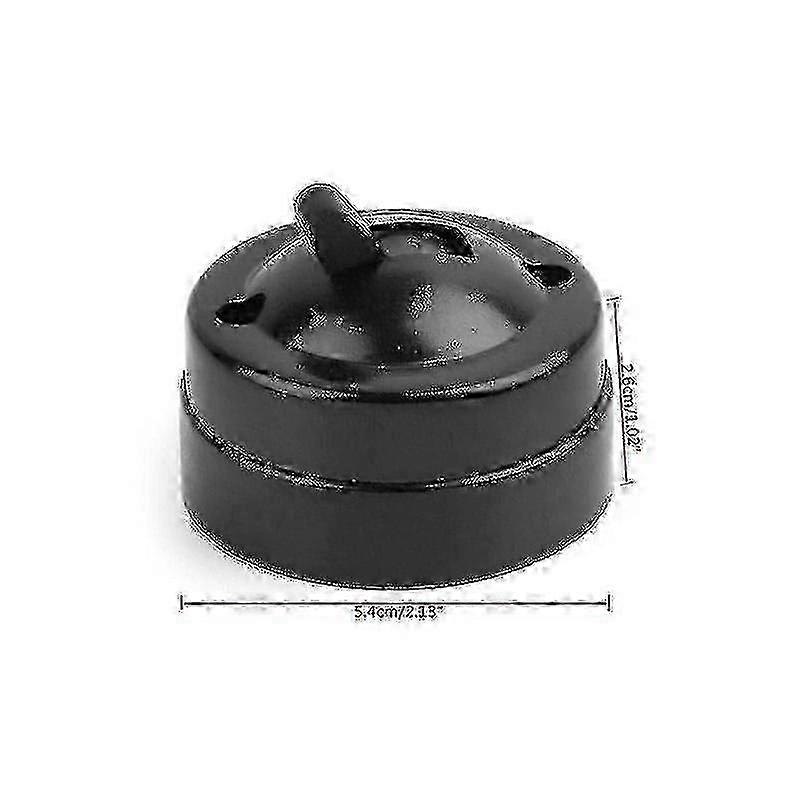 Retro Toggle Switch Single-control Lamp Switch Round Surface Mounted Switch Old Hh20