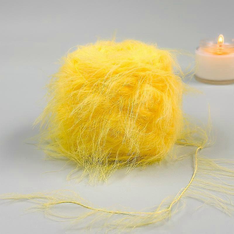 1PC Soft Non-Itchy Diy Craft Yarn Hand Knitting Multicolored Fluffy Chenille Wool Comfortable 50G