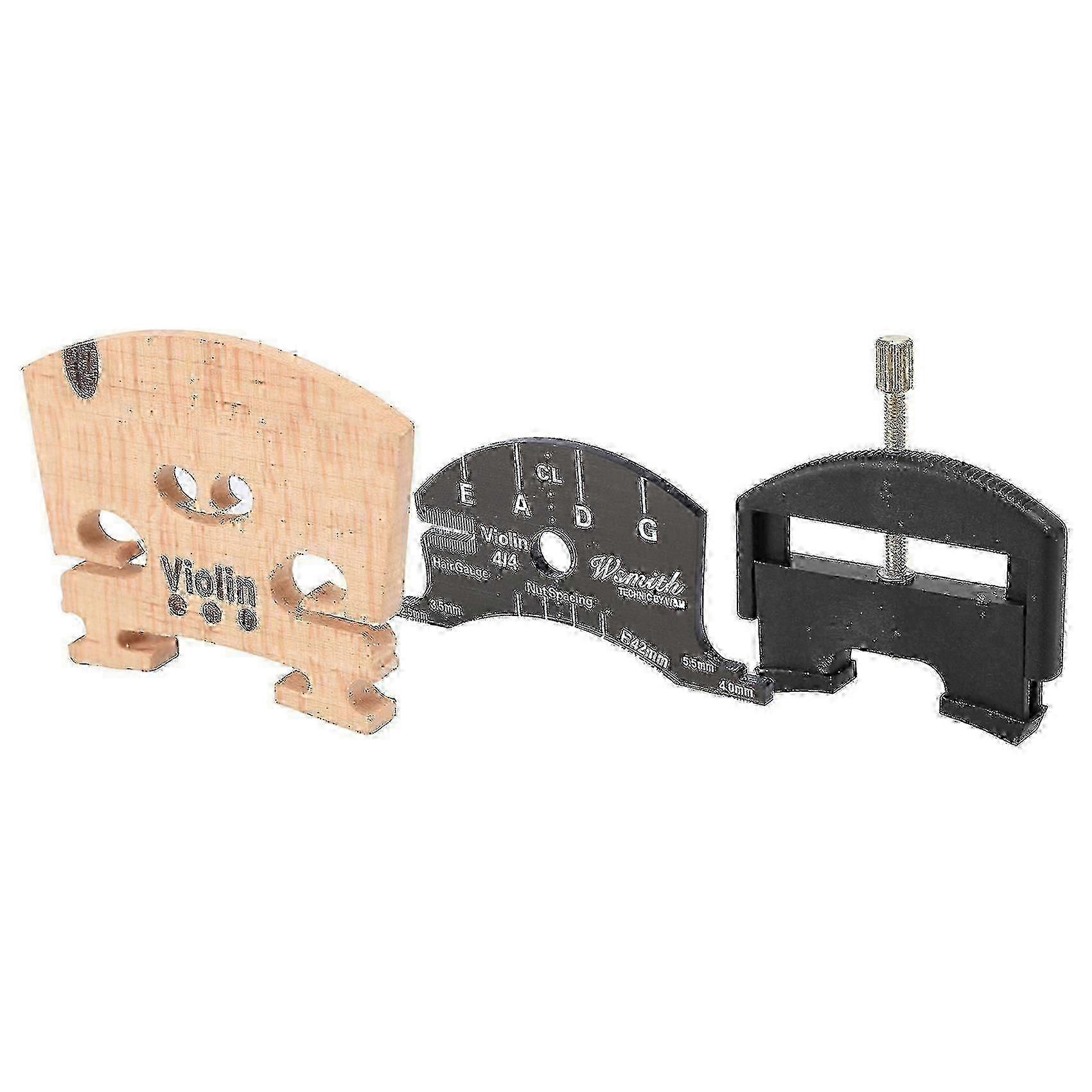 4/4 Violin String Change Violin Bridge Tools Violin Bridges Template Durable Violin Accessories,lig