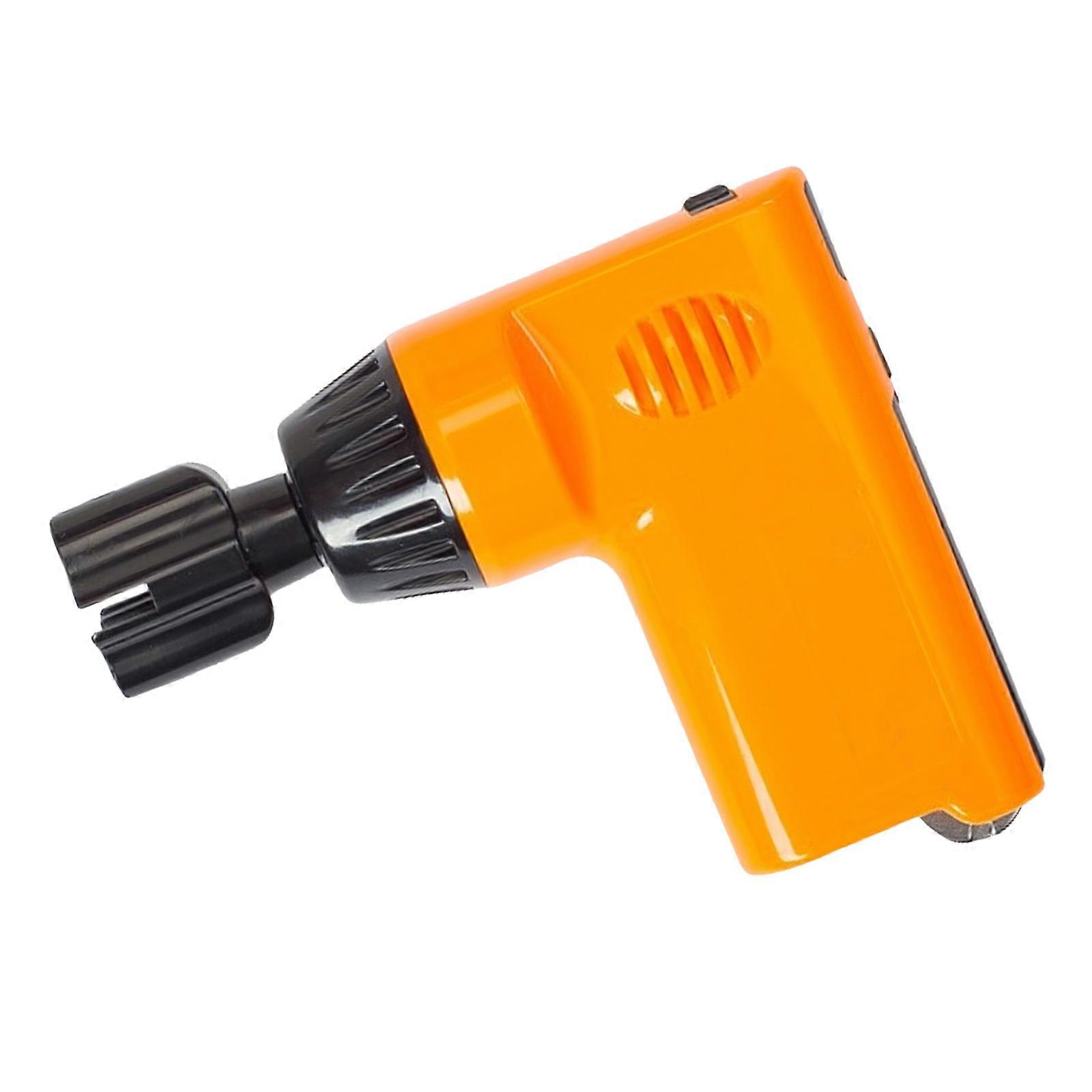 Instrument String Winder Automatic Guitar String Winder String Cutter Restringing Tool for Banjo Guitar Bass Mandolin  orange color