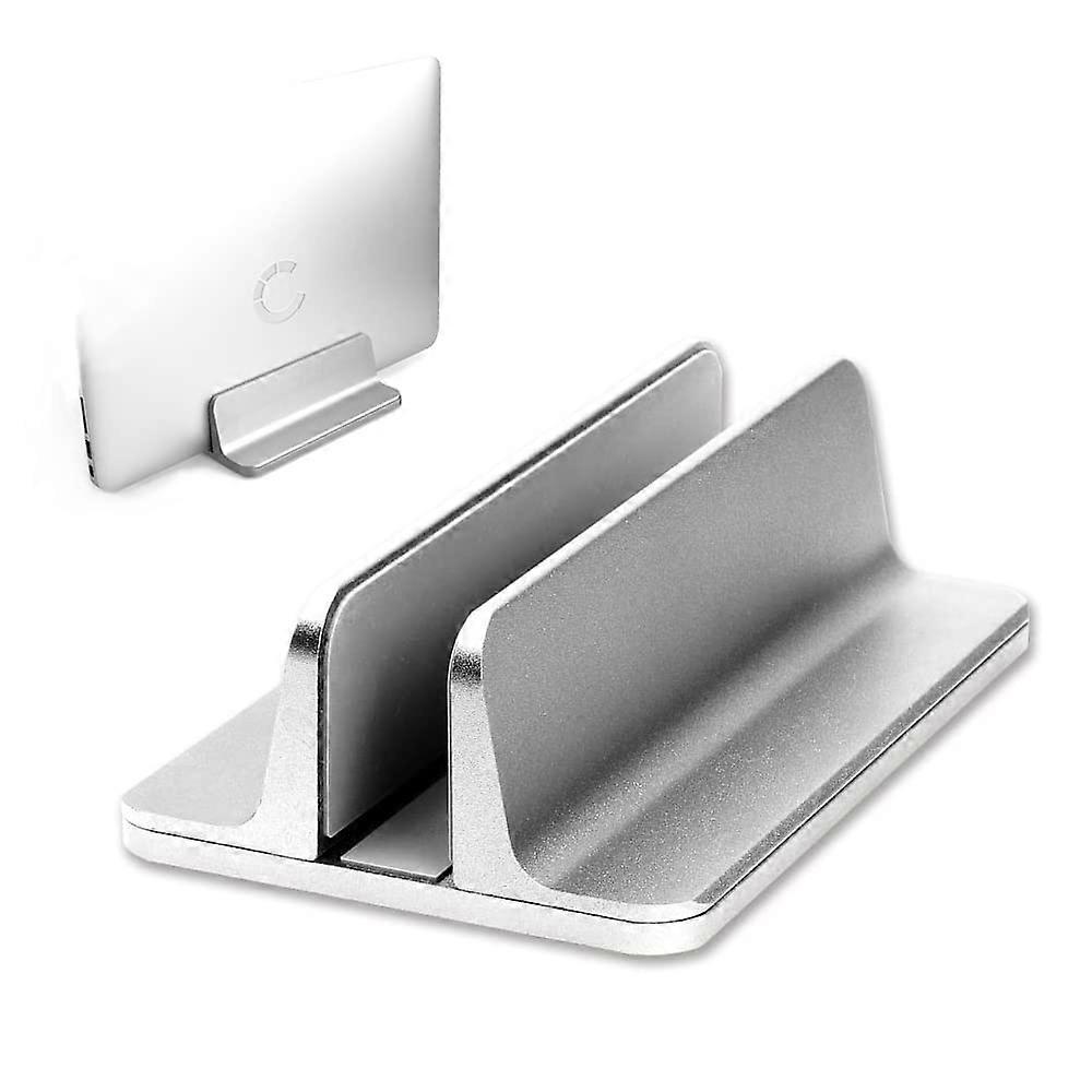 Vertical Laptop Stand Adjustable Aluminum Desk Holder Dock for Laptop