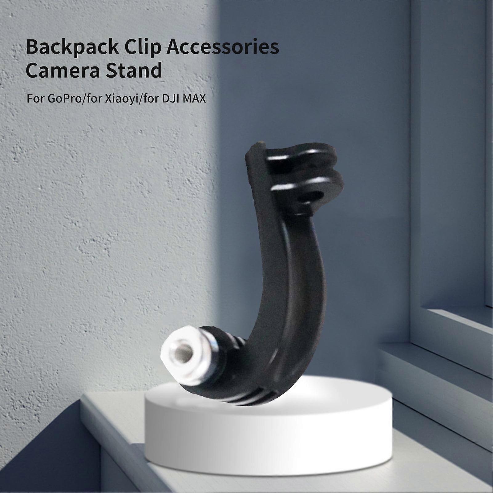 SUSUchens Action Camera Mount with Compatible with GoPro/Xiaoyi/MAX Black, Easy Install, Sturdy Vertical Neck Bracket for Panoramic Shots