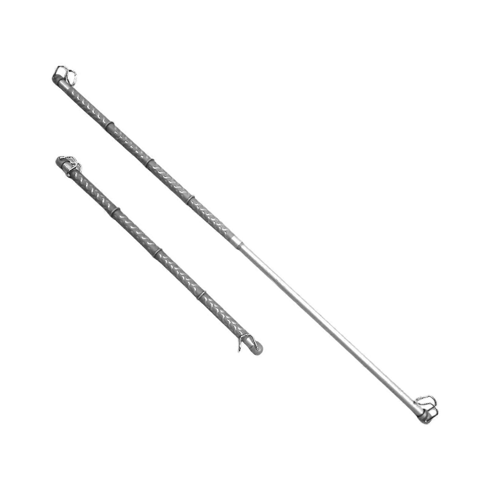 Multiple Purpose Car Organizers Rod Convertible Curtain Holders Camping Support Poles Not Slip Texture Vehicle Accessory Multicolor