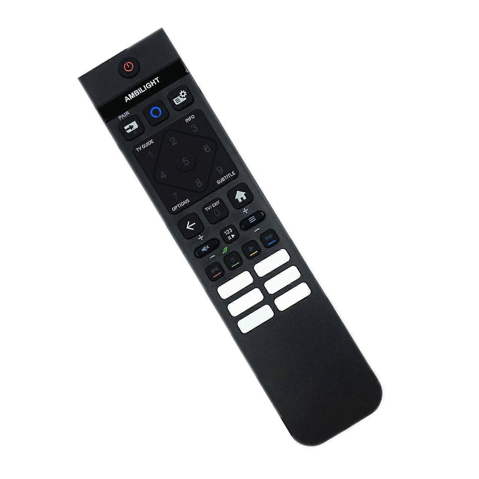Replacement Remote For 398GM10BEPHNF000SY SRC321506 TV Easy Grip Plastic Body Clear Button Labels Low Power Consumption Multicolor