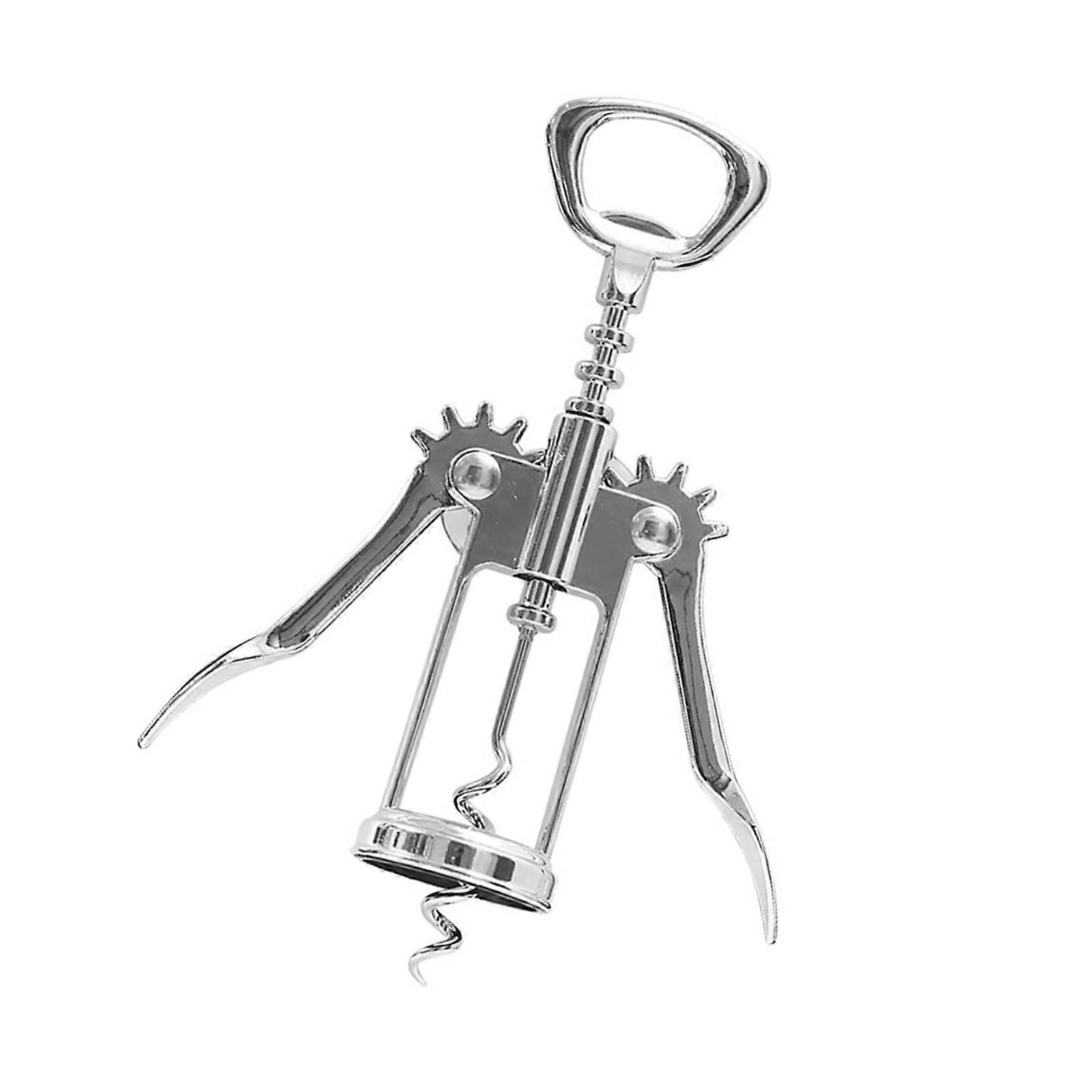 Professional Corkscrew Opener With High Performances Spirals Drill And Comfortable Grip Kitchen Tool For Frequent Use Multicolor