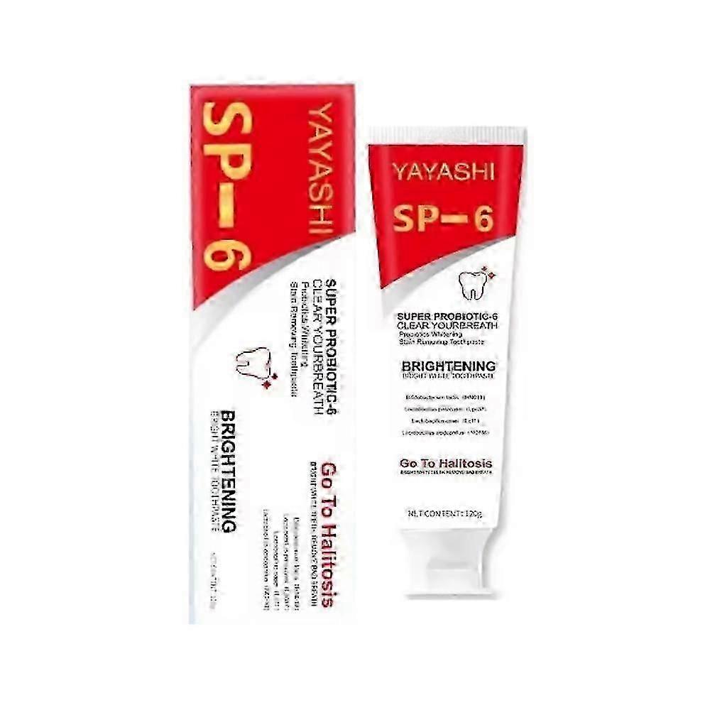 3pcs SP-6 Probiotic Whitening Toothpaste