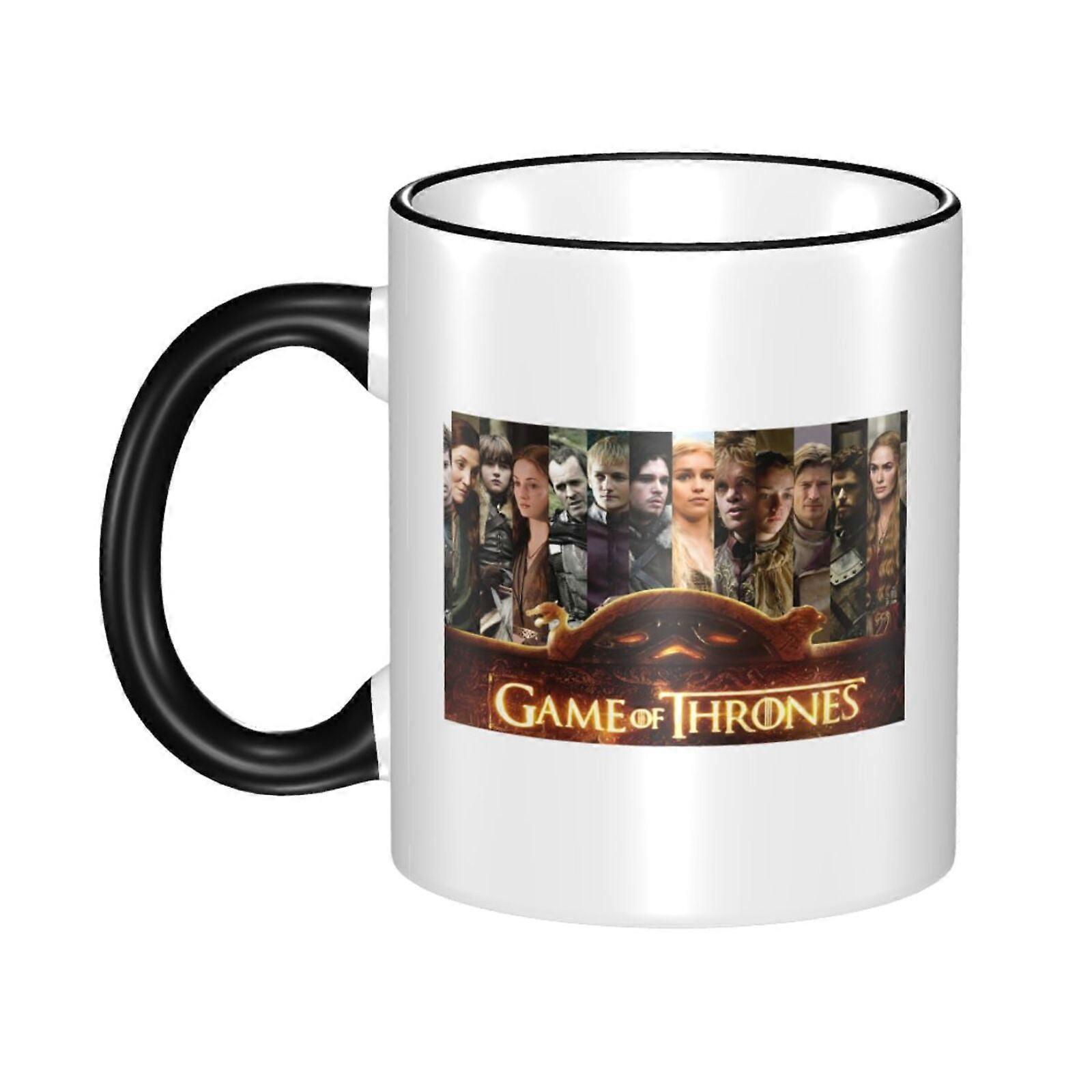Tasse à café double face en céramique Game of Thrones