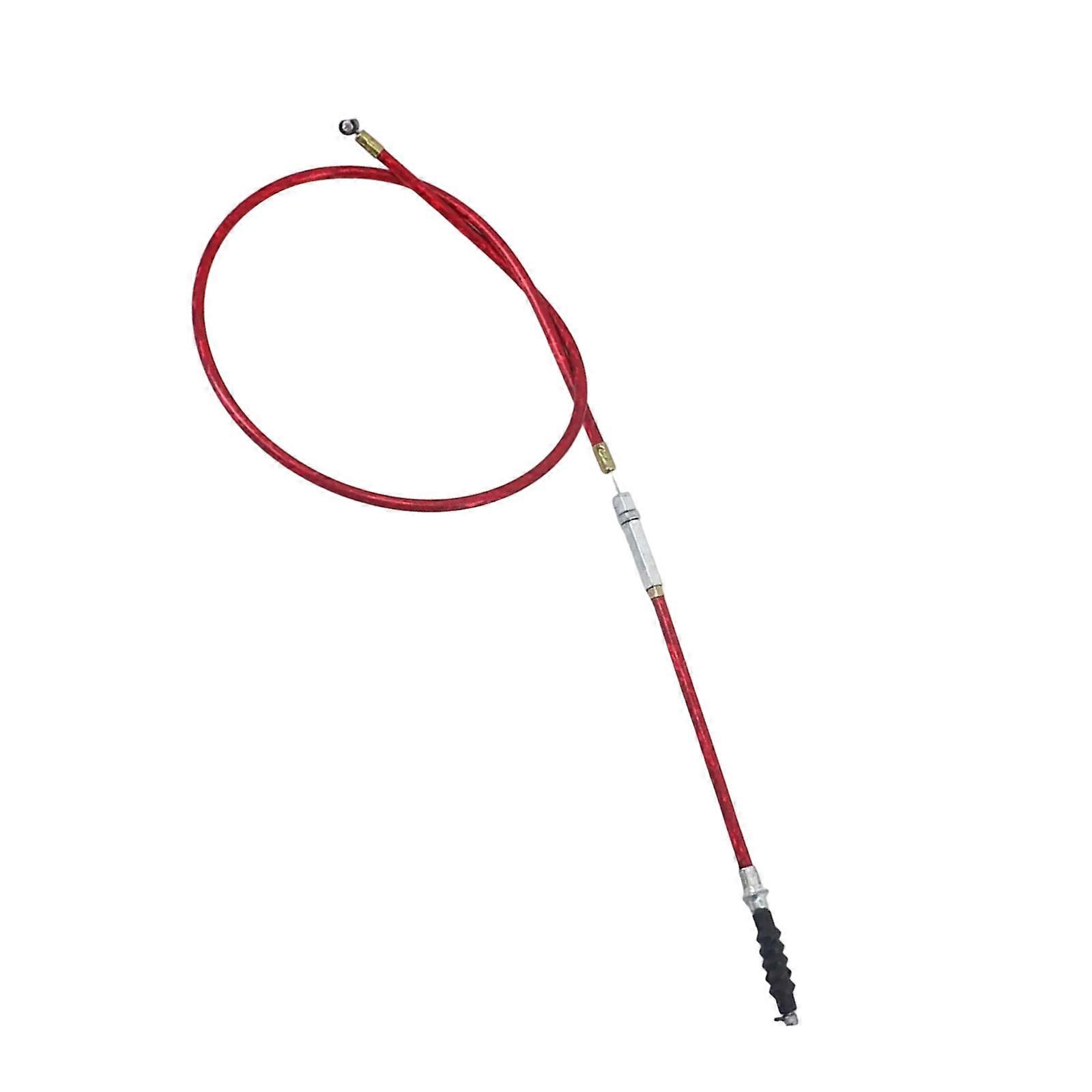 Replacement Throttle Cable with Long Lasting Performances Adjustable Throttle Cable 1m Length for Most Motorcycles  Red