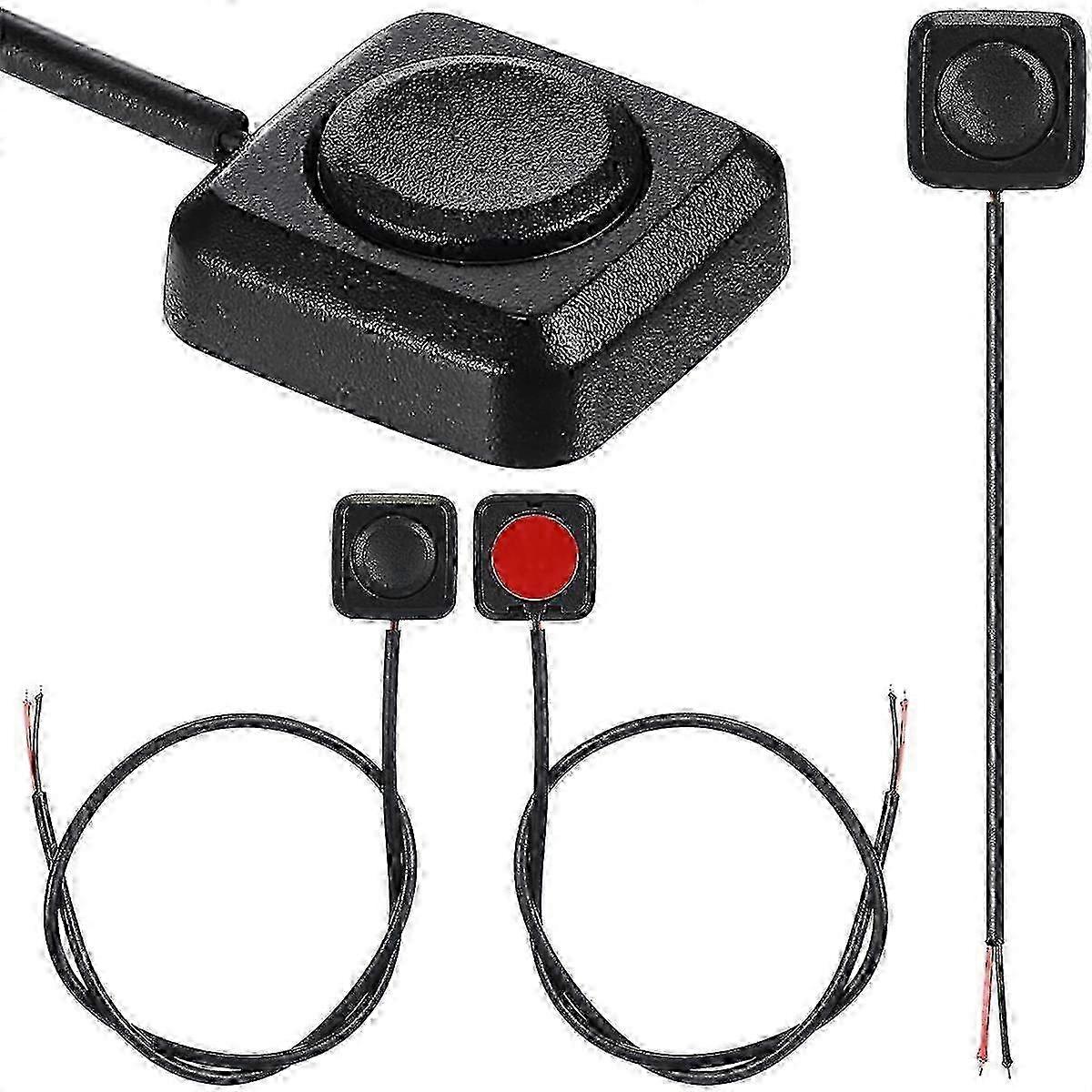 4 Pcs Momentary Switch Momentary Push Button On Off Switch 12v 24v Surface Mount Mini Button Switch