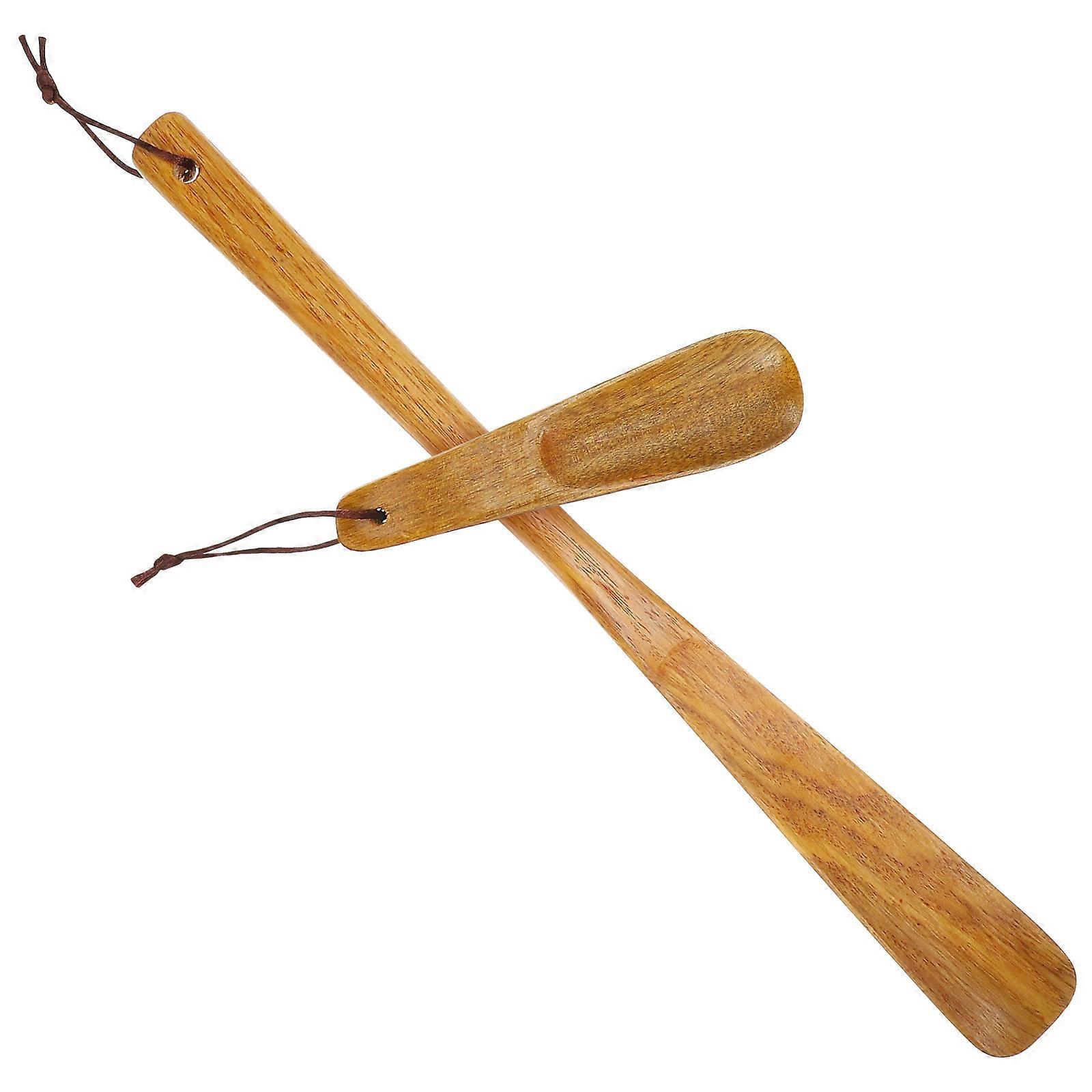 2 قطعة أبواق الأحذية طويلة وقصيرة مقبض كسول الأحذية مساعدين قرون الأحذية للنساء والرجال وكبار السن