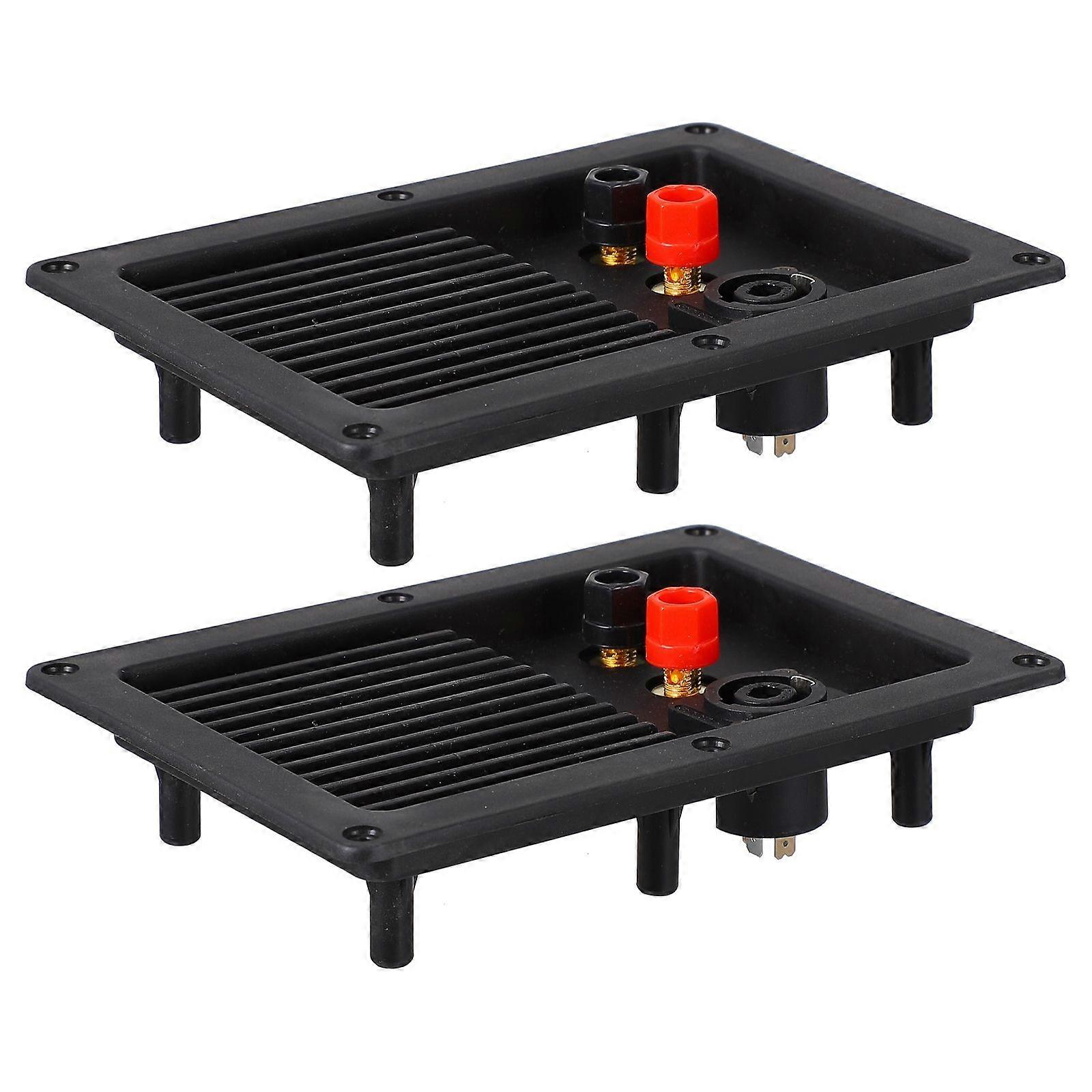 Loudspeaker Terminal Cup 2Pcs Connector for Speaker Box Wiring