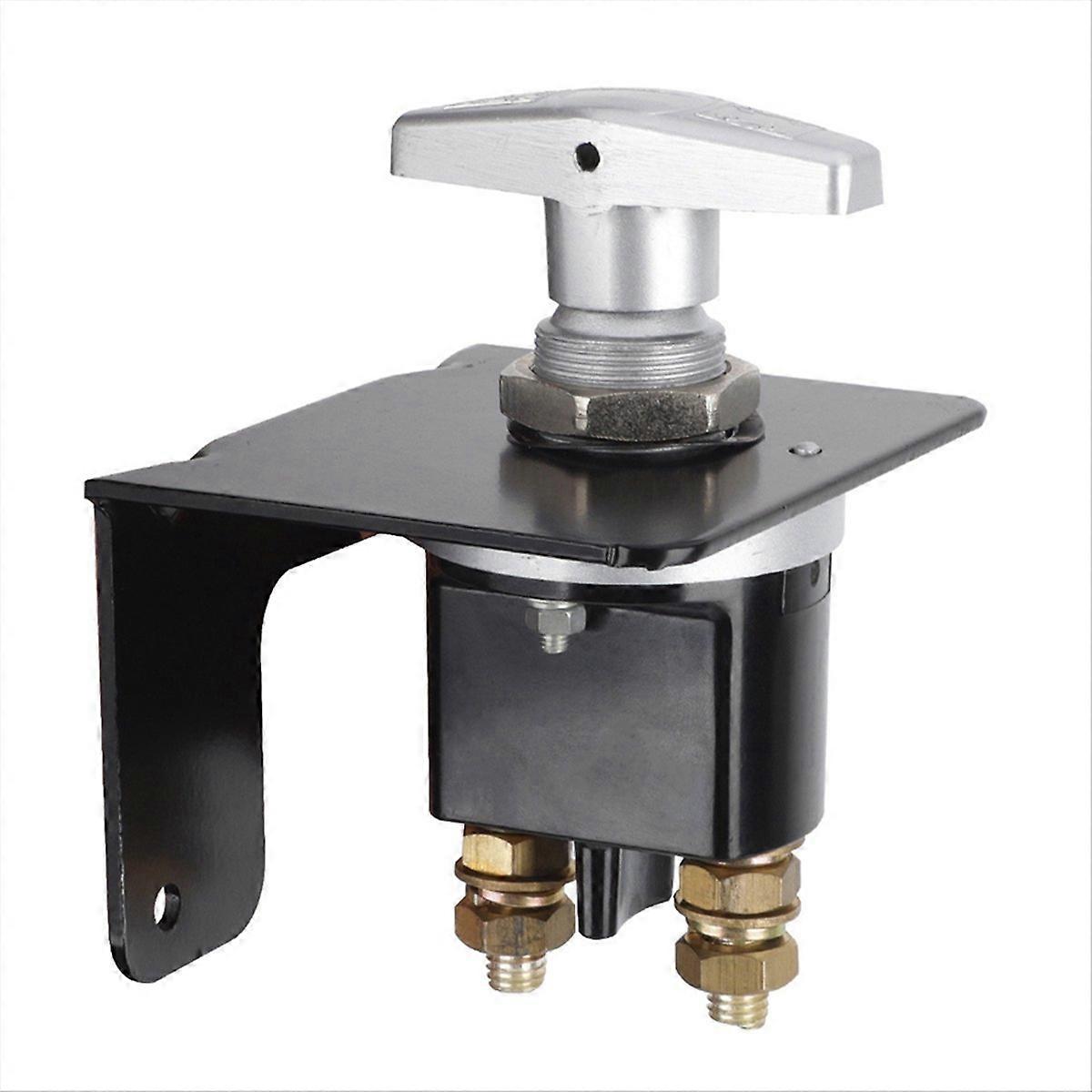 12V Battery Switch Heavy Duty Battery Circuit Cutter with Keyhole A