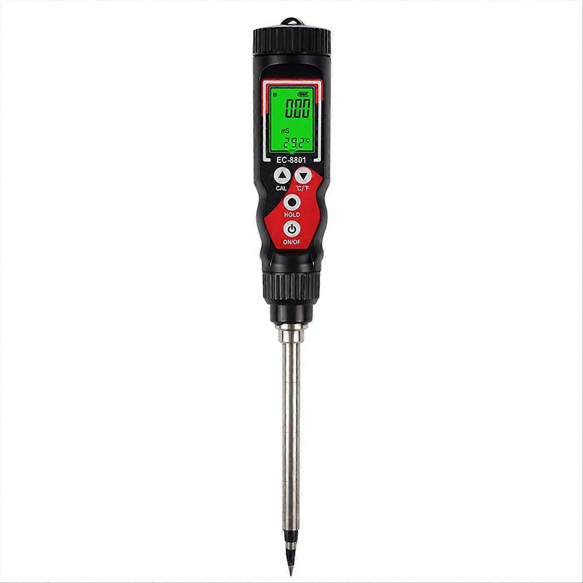 EC Temperature Soil Tester Electrical Conductivity Soil Meter