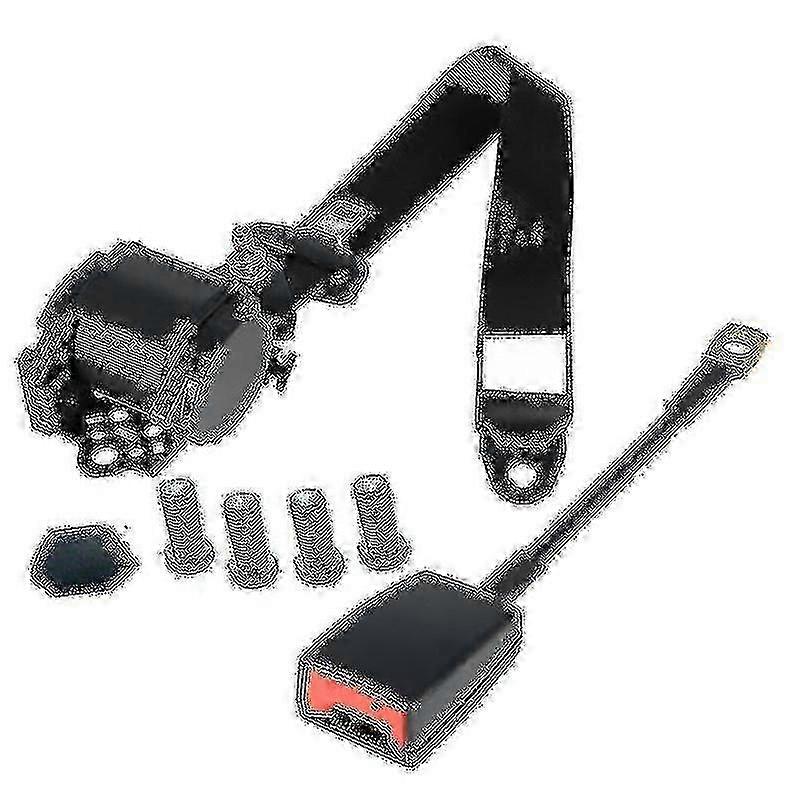 Three-point Car Seat Belt Fully Automatic Retractable Driver"s Seat Belt Three-point With Base Socket_TJ