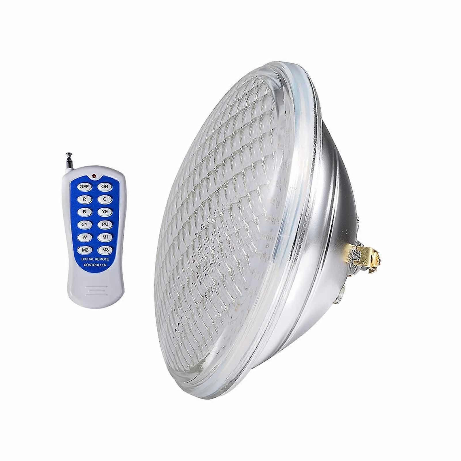 LED Pool Lights RGB 12V Bright IP68 Waterproof with Remote Control for Pool and Party Decoration