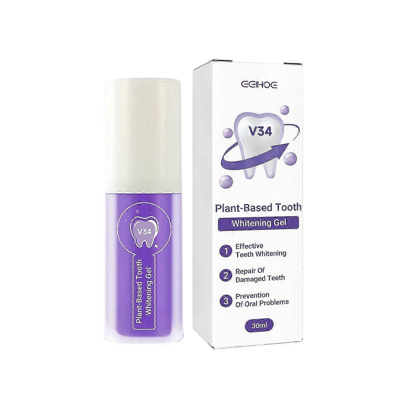 Plant-Based Tooth Whitening Gel