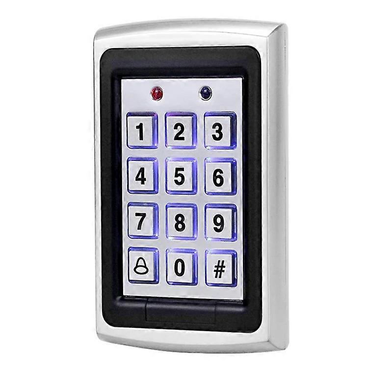 (New) Standalone Keypad Access Control System (7612)(Silver)