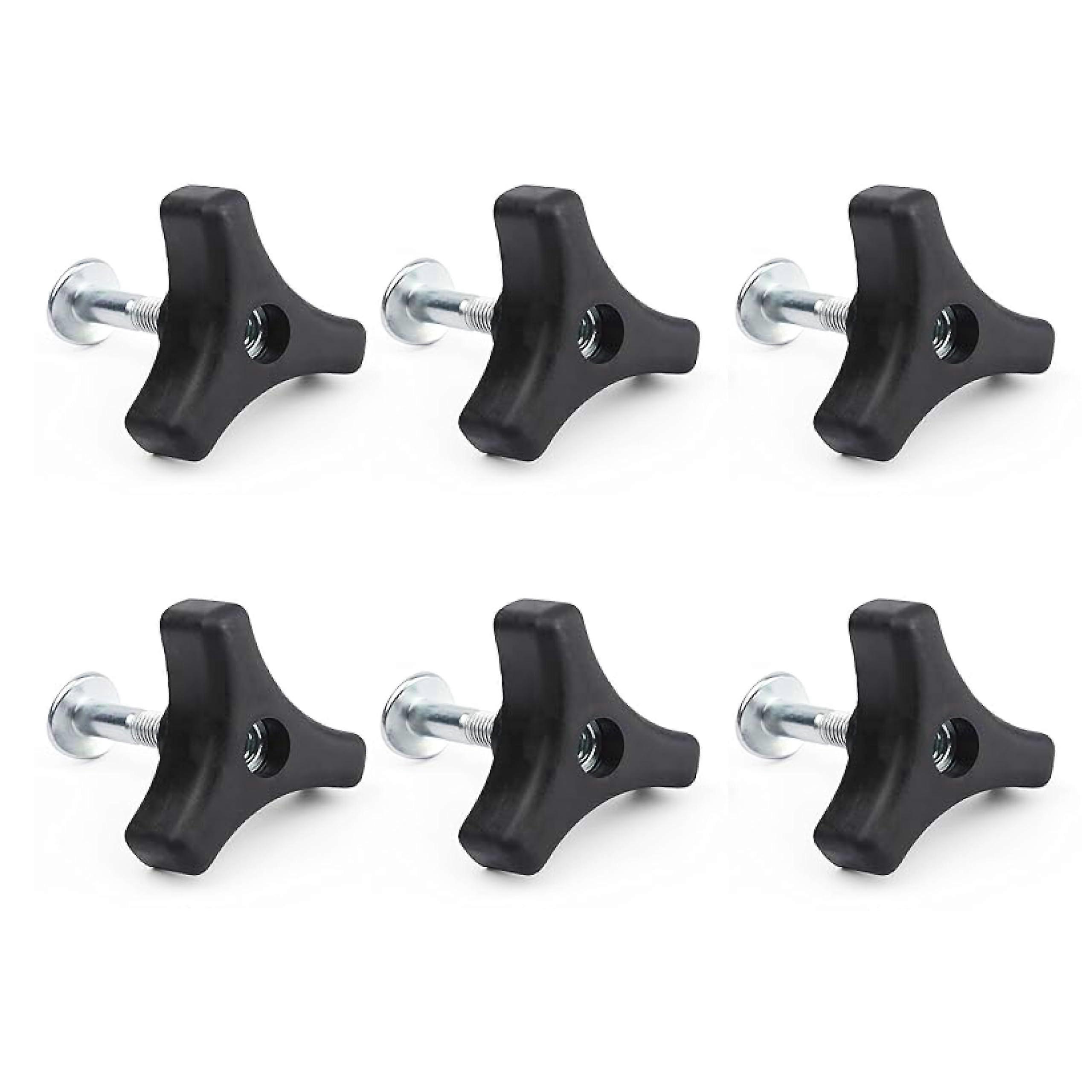 6PCS Lawn Mower Handle Knobs and Bolts Set, Precision Fit, WeatherResistant for Honda and Snow Blowers