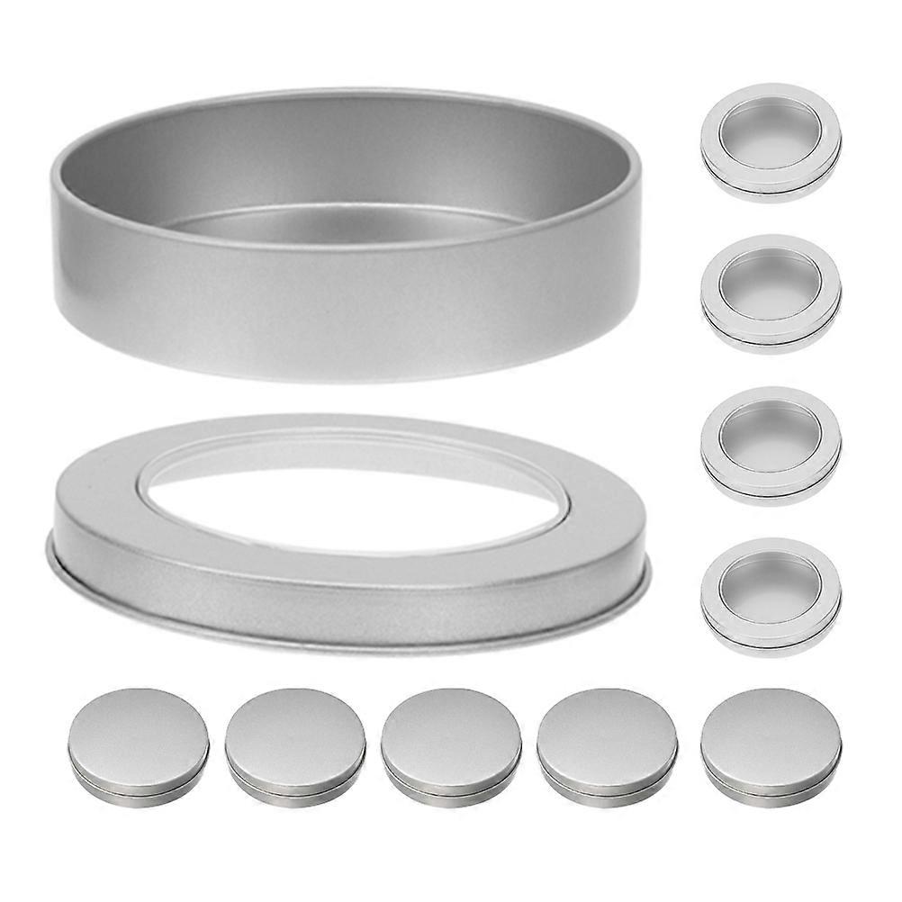 10-teiliges Set Aufbewahrungsdosen für Süßigkeiten und Spiele, elegant gestaltet und rechteckig, ideal für Partys und andere festliche Anlässe.