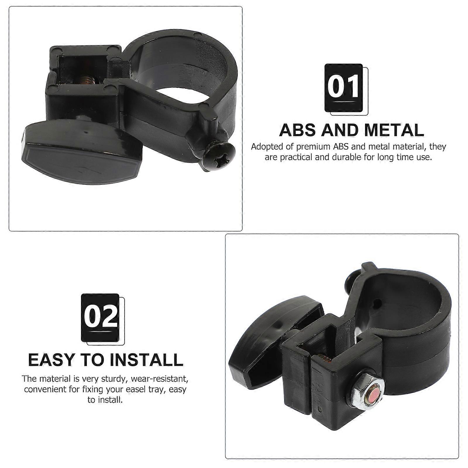 1 Set of Professional Easel Accessories Replaceable Easel Tray Parts Compact Easel Tray Buckles