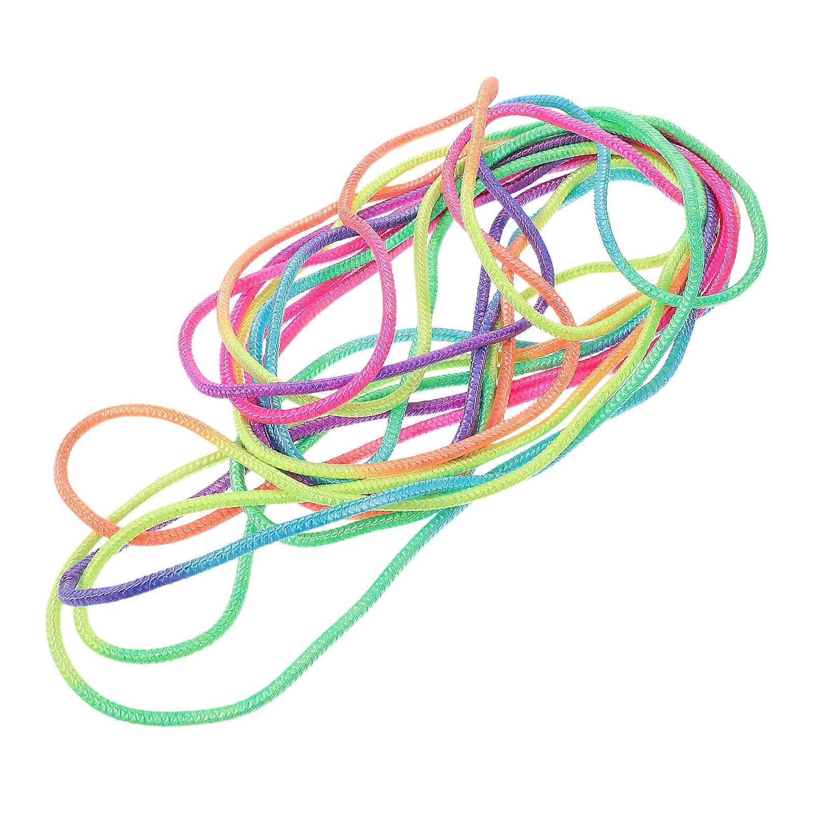 Jump Rope Student Jump Rope School Playground Multi Rubber Coordination Improvement 1Pcs