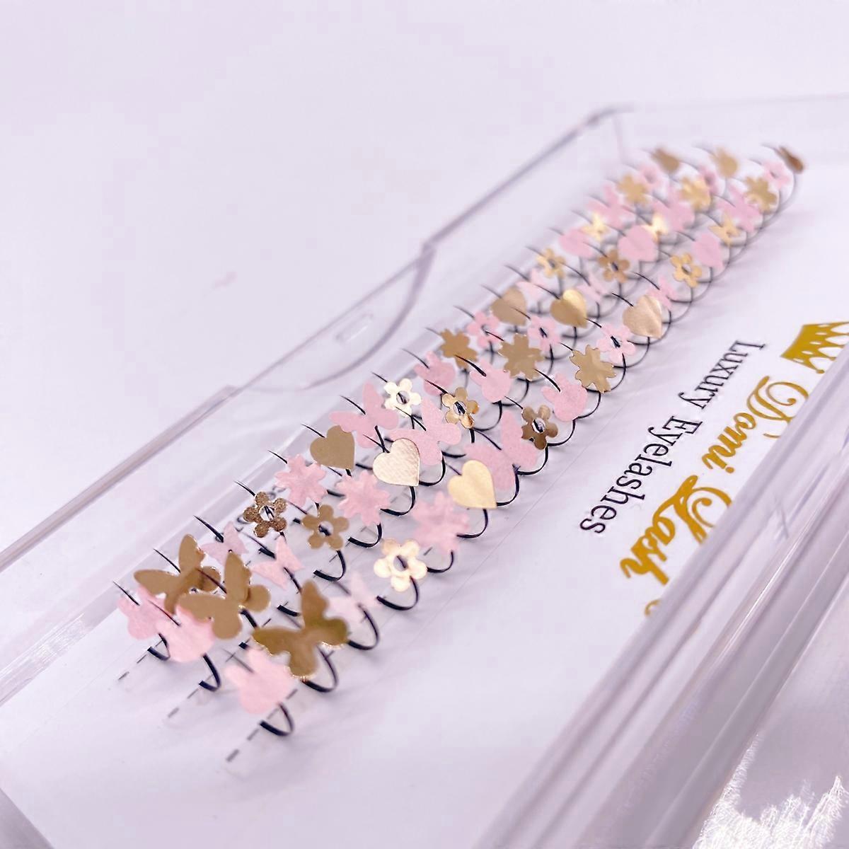 FAIRYTIS U Shape YY Lashes New Premium Natural Soft 2D UU Eyelash Extensions 0.07mm C/D Curl Make up Tools