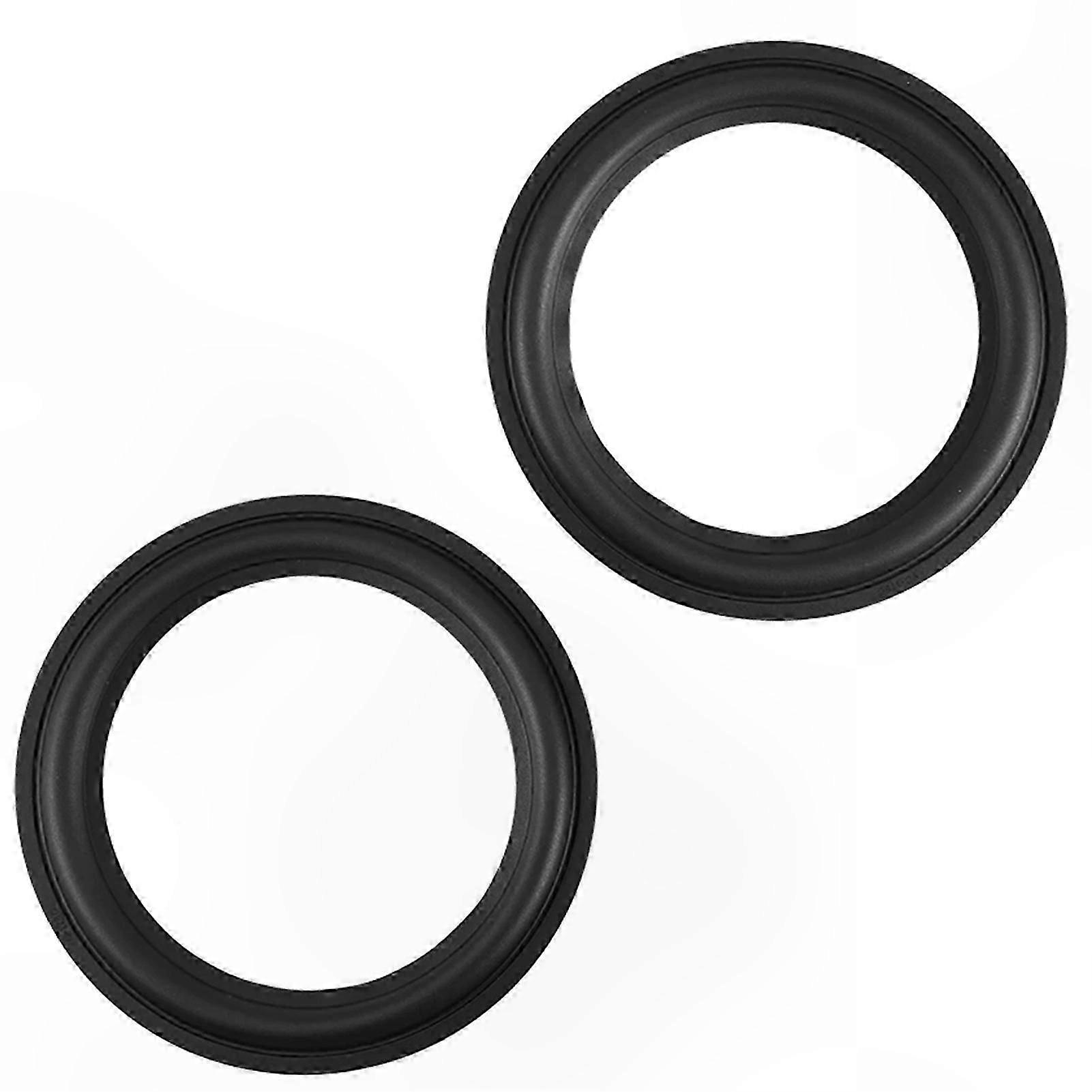 Pair of 8" Subwoofer Foam Surrounds Replacement Kits for Speaker Repair or DIY Projects