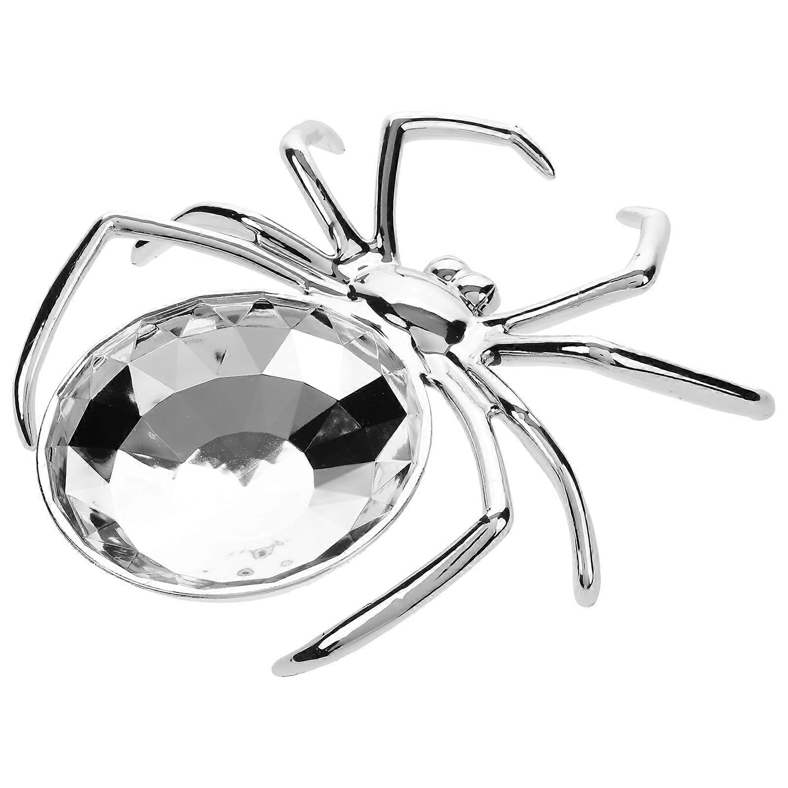 Spider Shaped Halloween Candy Plate Food Serving Plate