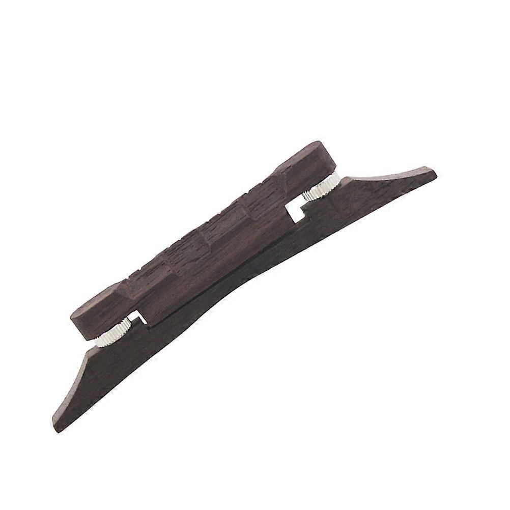 Light Brown Height Adjustable Guitar Bridge 5Pcs for Mandolin Instruments