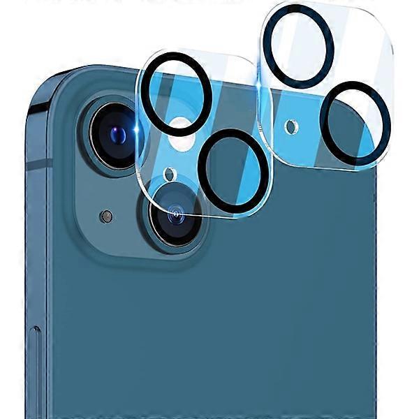 2-Pack compatible with iPhone 15 Plus Tempered Glass Lens Protector