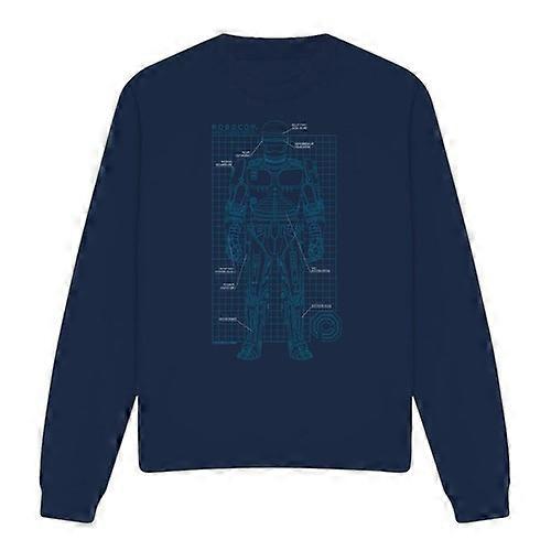 Robocop Unisex Adult Schematic Sweatshirt