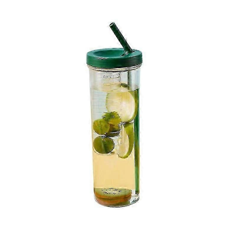 Stro Cup Fruit Filter Waterfles Plastic Outdoor Drinkware Waterbottl