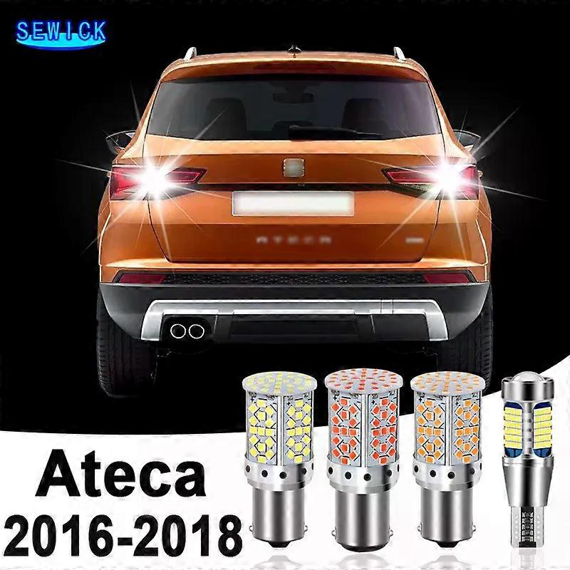 2pcs LED For Seat Ateca 2016 2017 2018 Reverse Light Backup Bulb Accessories