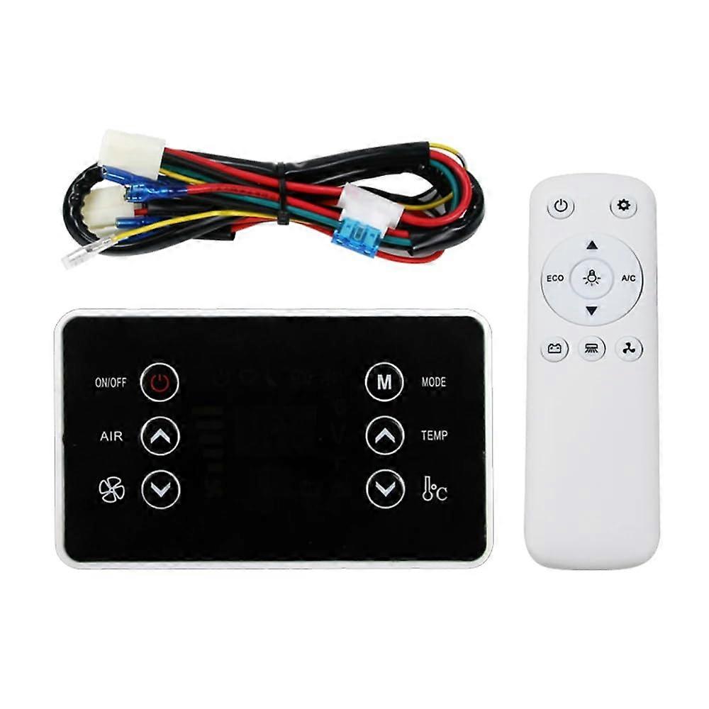Universal Vehicle Air Conditioner 12V 24V Truck RV Parking AC Panel with Precise Temperature Control
