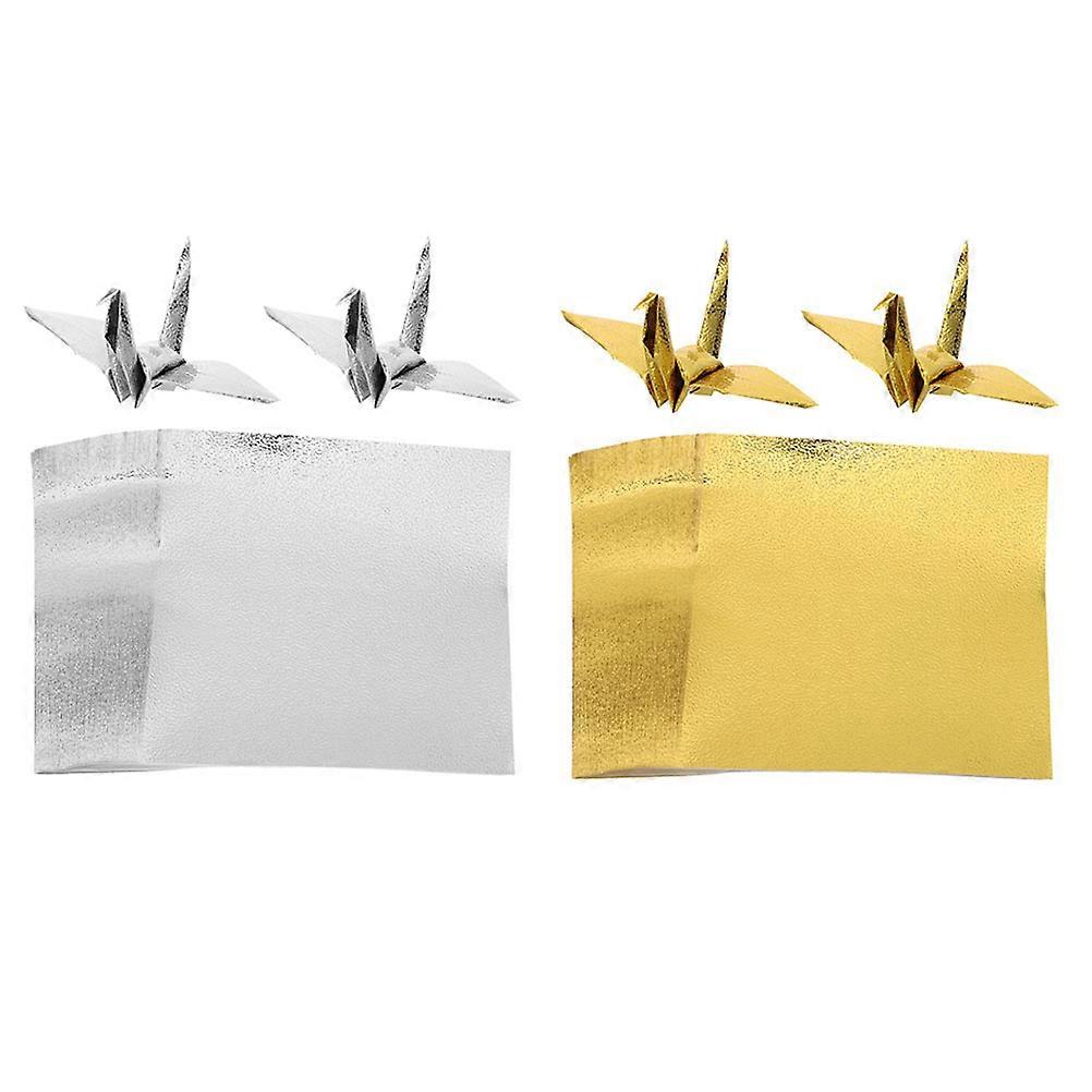 200 Sheets Shiny Origami Paper Square Handmade Craft
