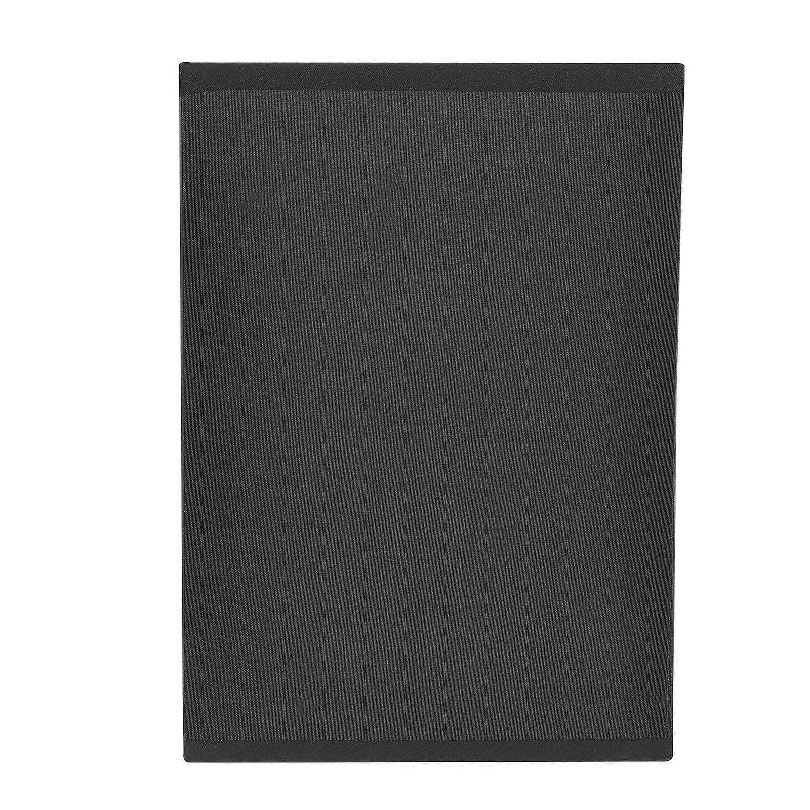 Square Lampshade Lamp Cover Accessory for Bedroom Decor Black Material