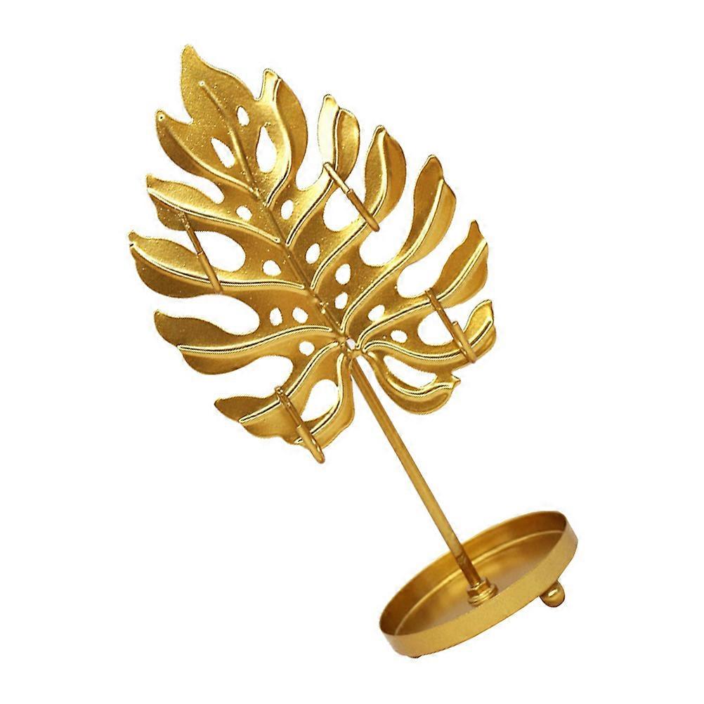 Stylish Jewelry Display Plate Leaf Shape Storage Tray for 1Pcs