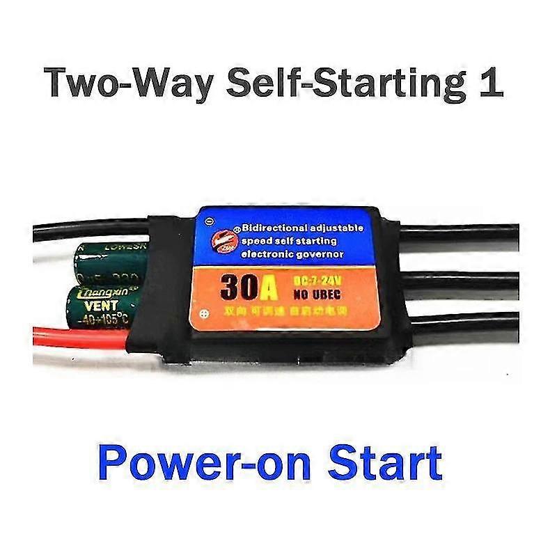 30A/60A 2-6S Bidirectional Adjustable Speed Self Starting Brushless ESC 2025