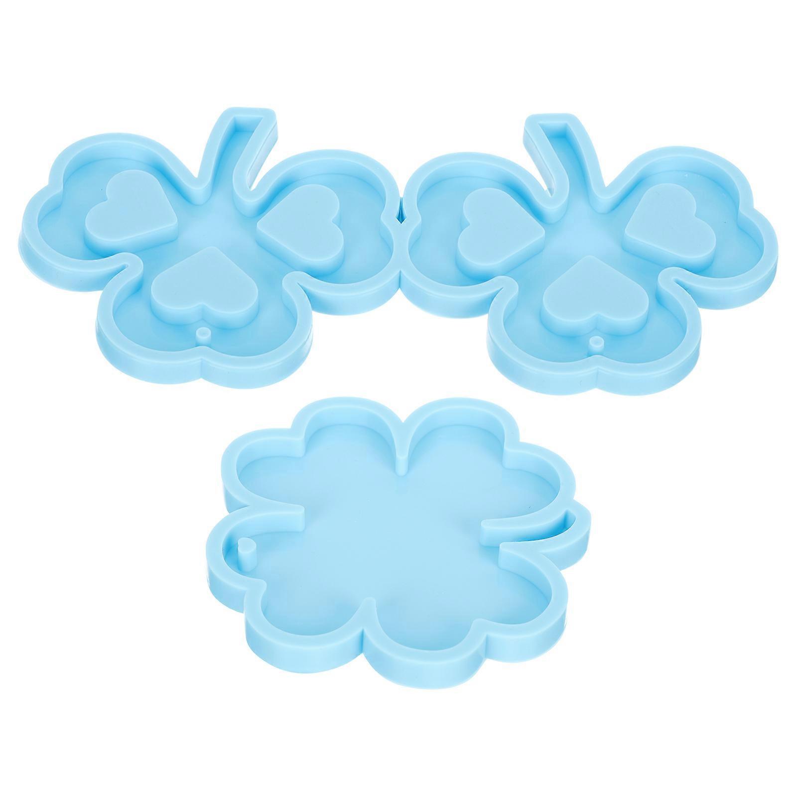 2Pcs Silicone Mold for DIY Key Ring Making Creative Mold