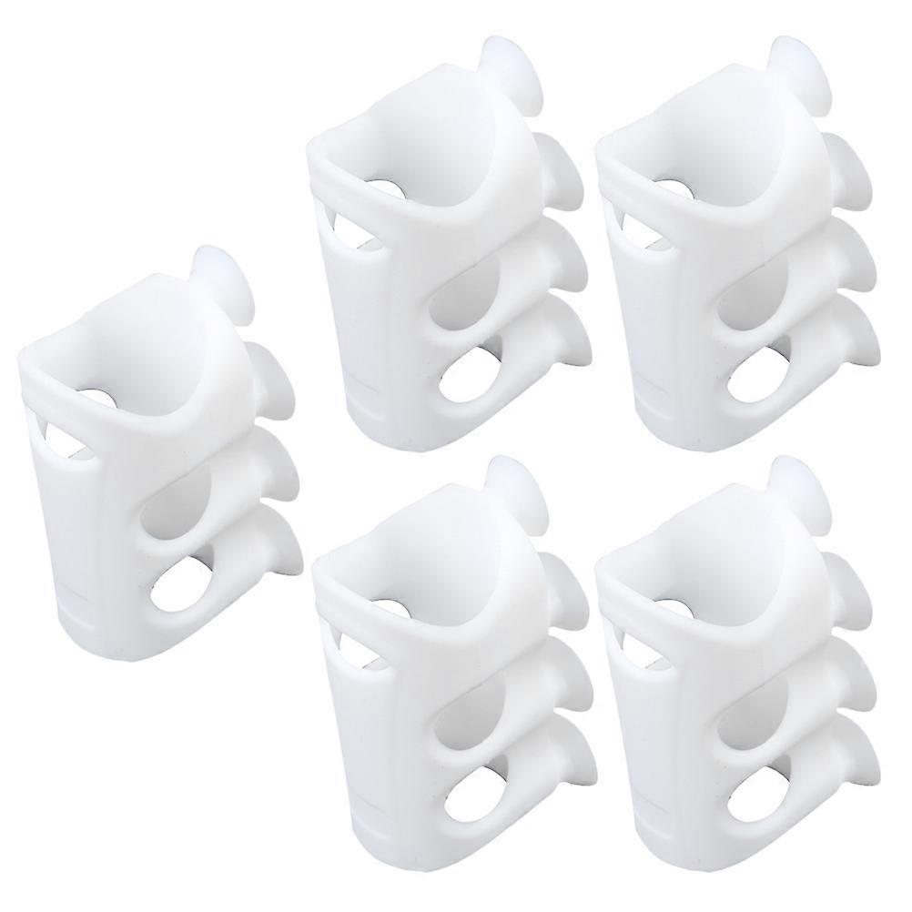 Multipurpose Wall Brackets Silicone Shower Head Holders for Bathroom 10Pcs