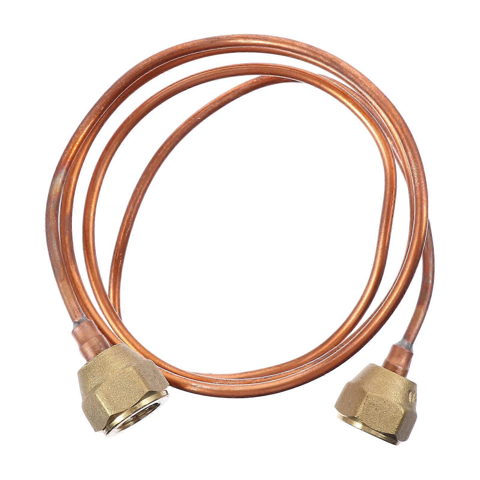 Refrigeration Copper Capillary Tubing Professionals Maintenance Durable Assorted Color Material Including Precision Threads 1Pcs