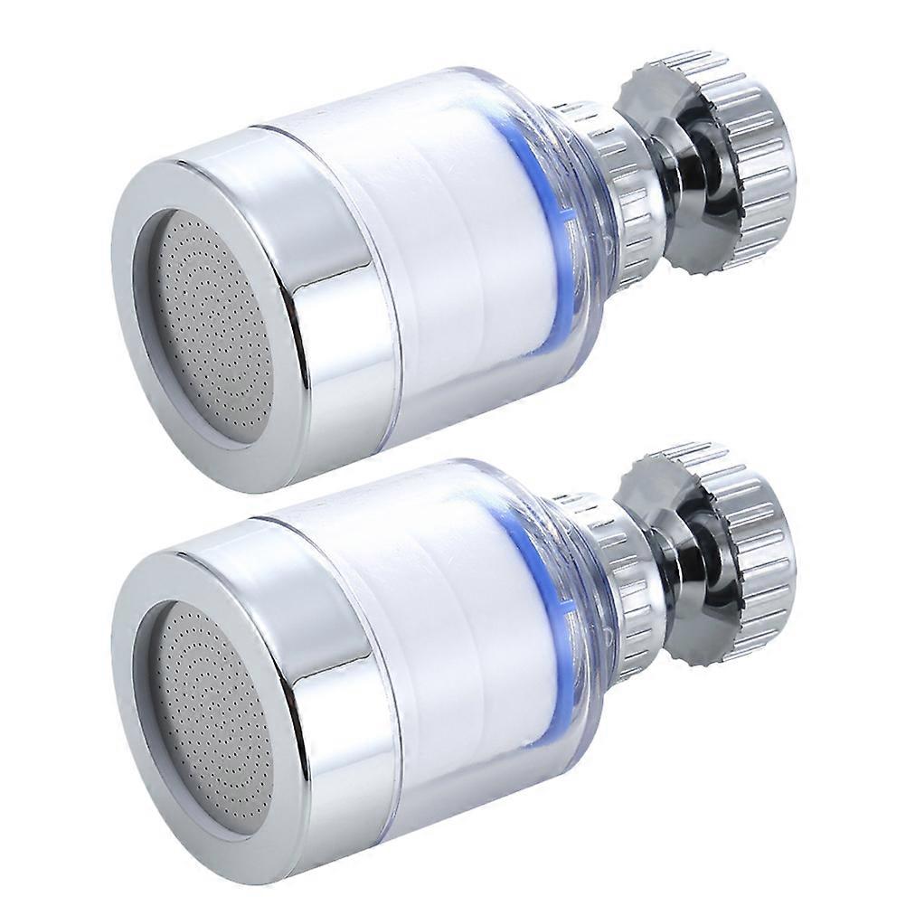 Multi-Functional Kitchen Tap Extension Aerator Plastic Material Home Use Water Saving 2Pcs