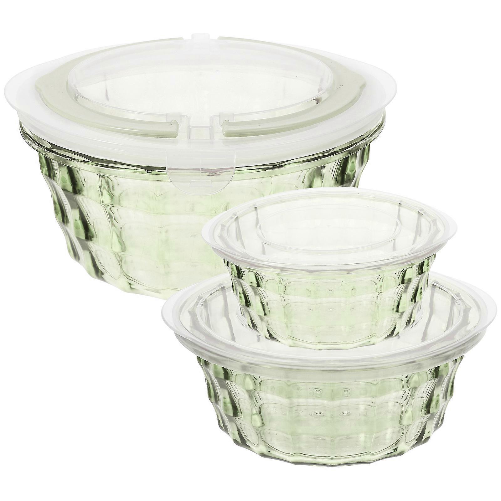 Vegetable Organizing Box 3Pcs Set for Food Storage and Serving